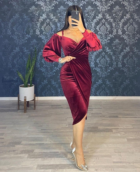 Rochie Velvet -Melly